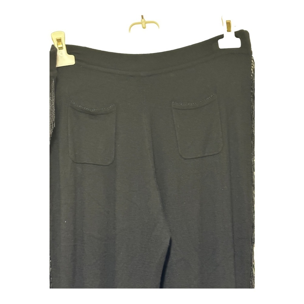 Escada Sport handmade beaded & sequin sweat pants M - Picture 6 of 10